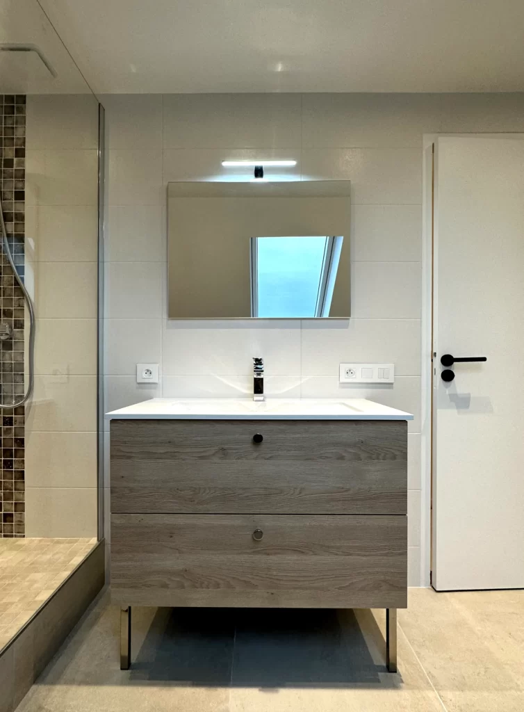salle de bain rénovation maison individuelle orgeval