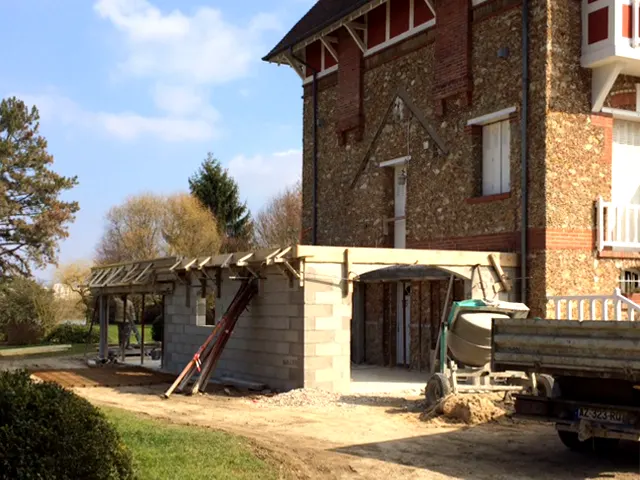 travaux extension terrasse 78
