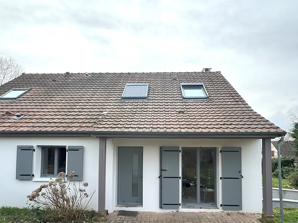 la maison après rénovation 