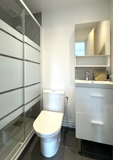 salle de bain squat après réno