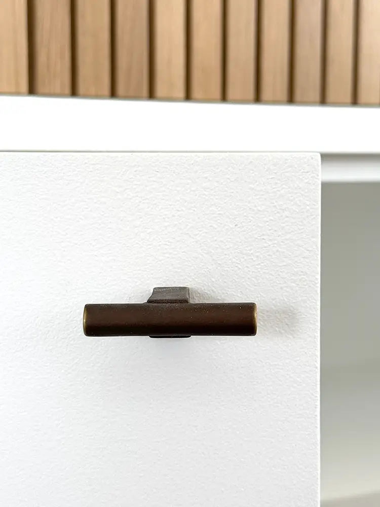 détails meuble sur mesure
