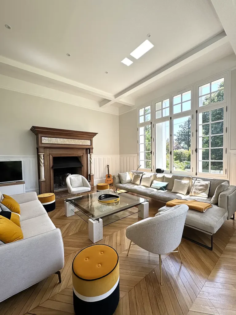 vue salon villa