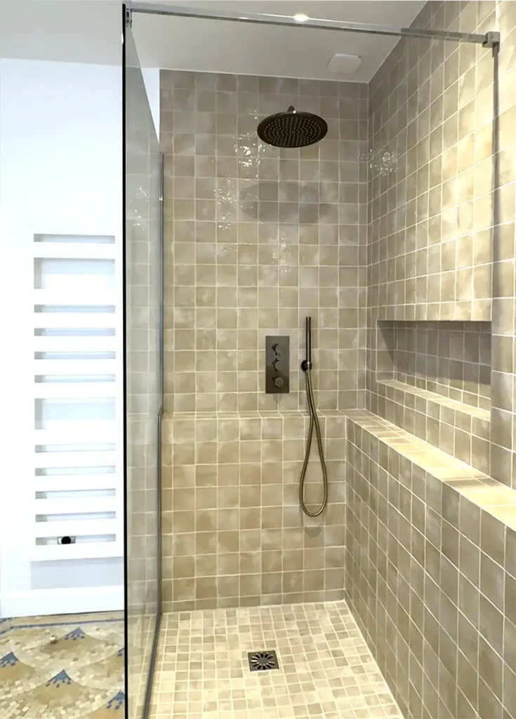 douche villa