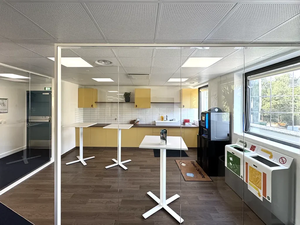 Vue sur coin cuisine