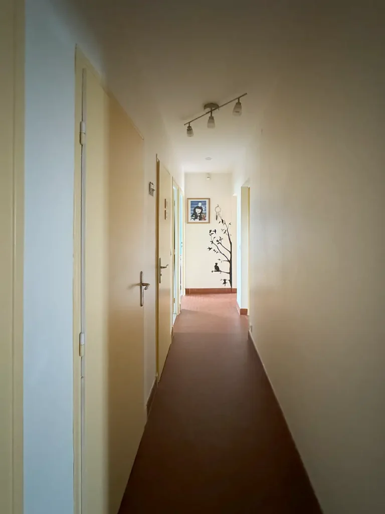 couloir avant rénovation