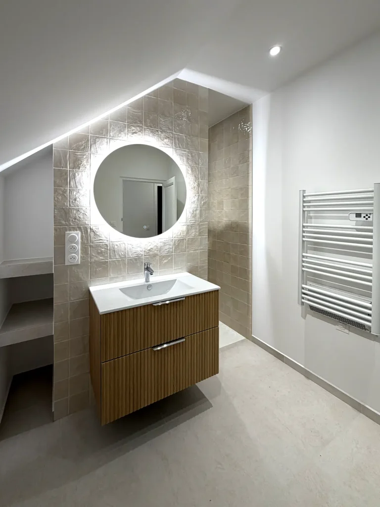 salle de bain rénovation meulière