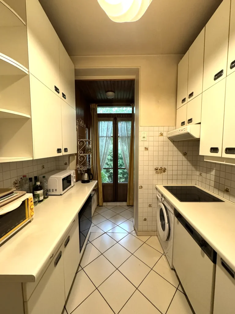 cuisine de la meulière avant rénovation