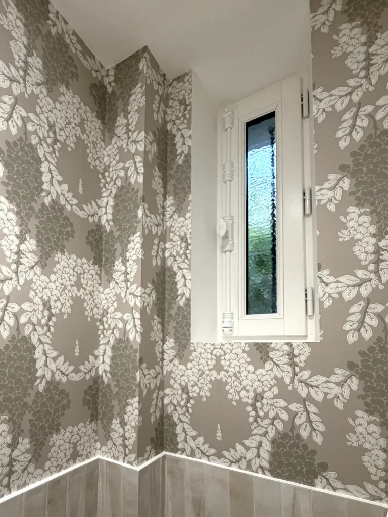 papier peint rénovation