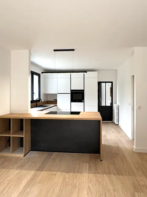 cuisine après rénovation