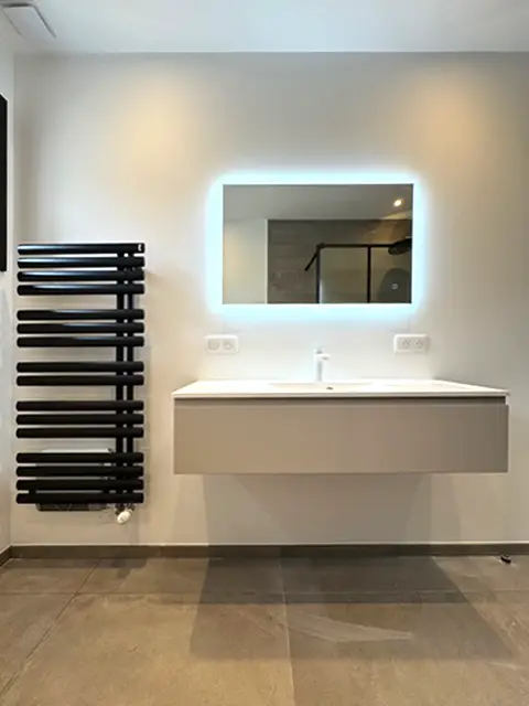 salle de douche après réno