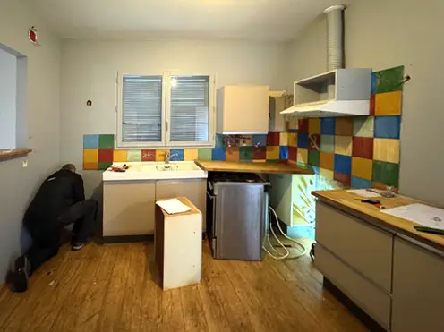cuisine avant rénovation