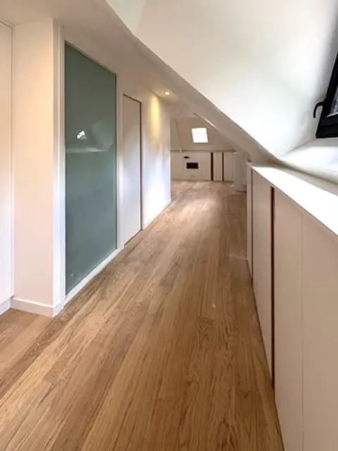 combles après rénovation maison individuelle marly le roi