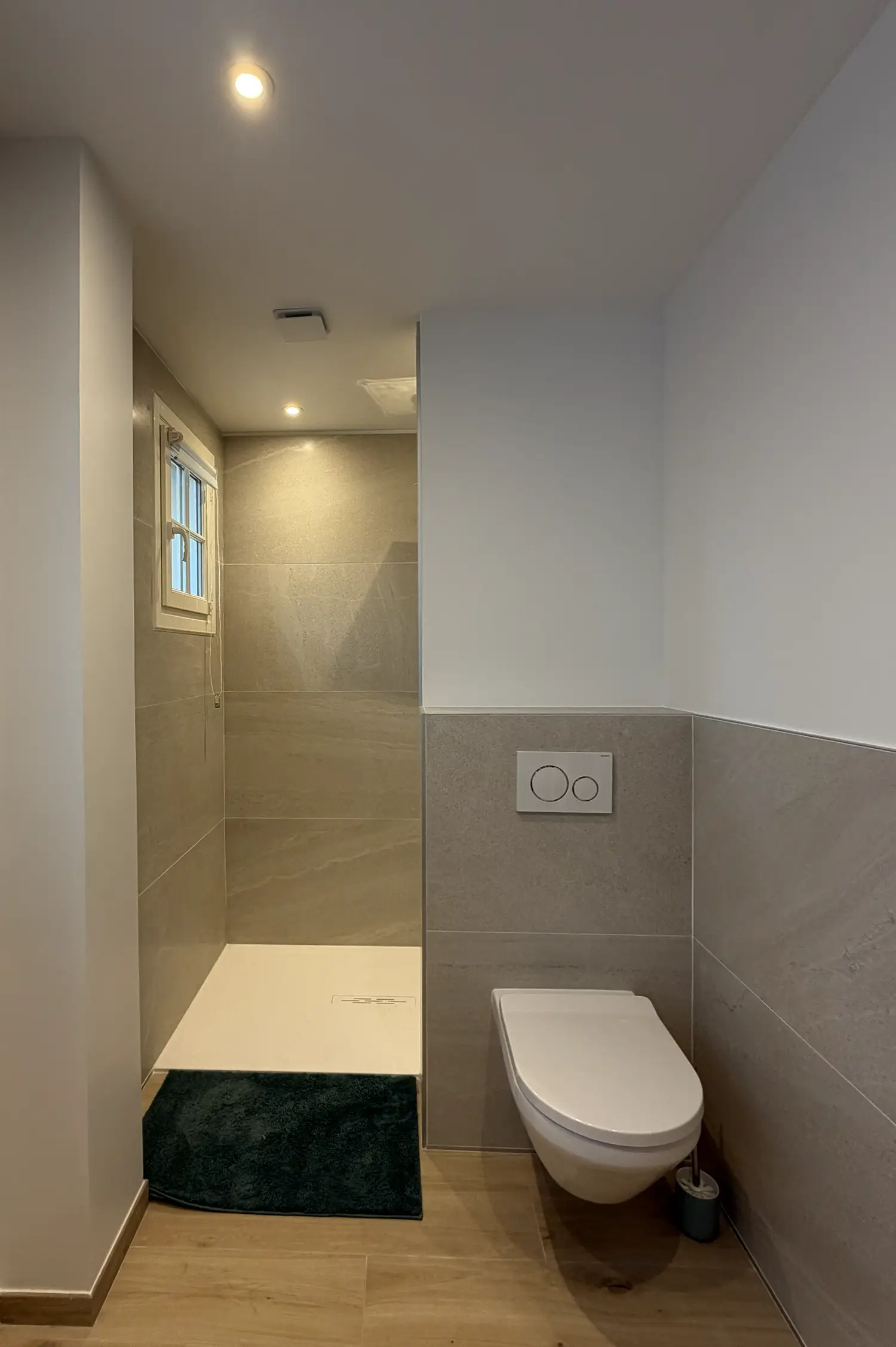 WC et douche à l'italienne
