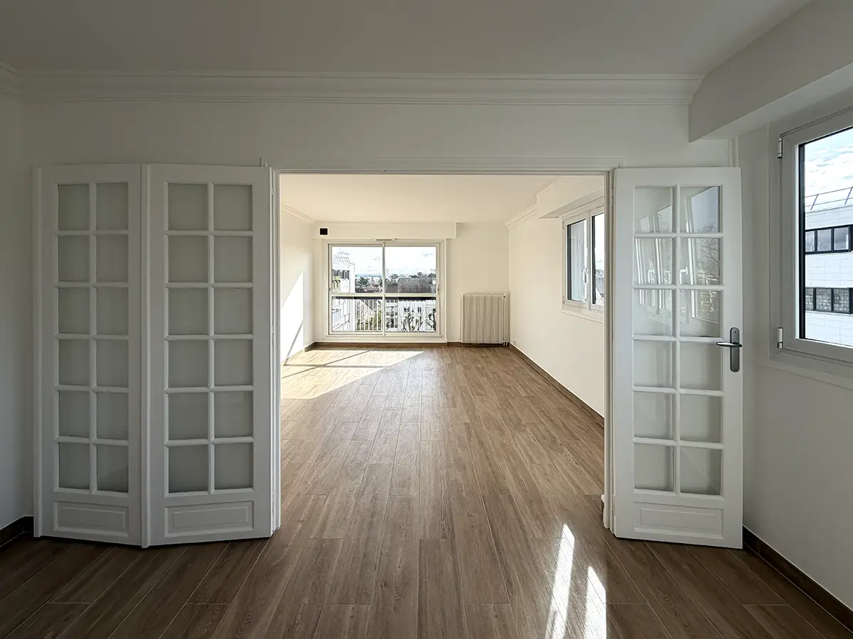 rénovation d'un appartement à verneuil sur seine