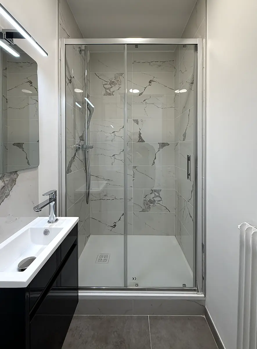 salle de bain après rénovations