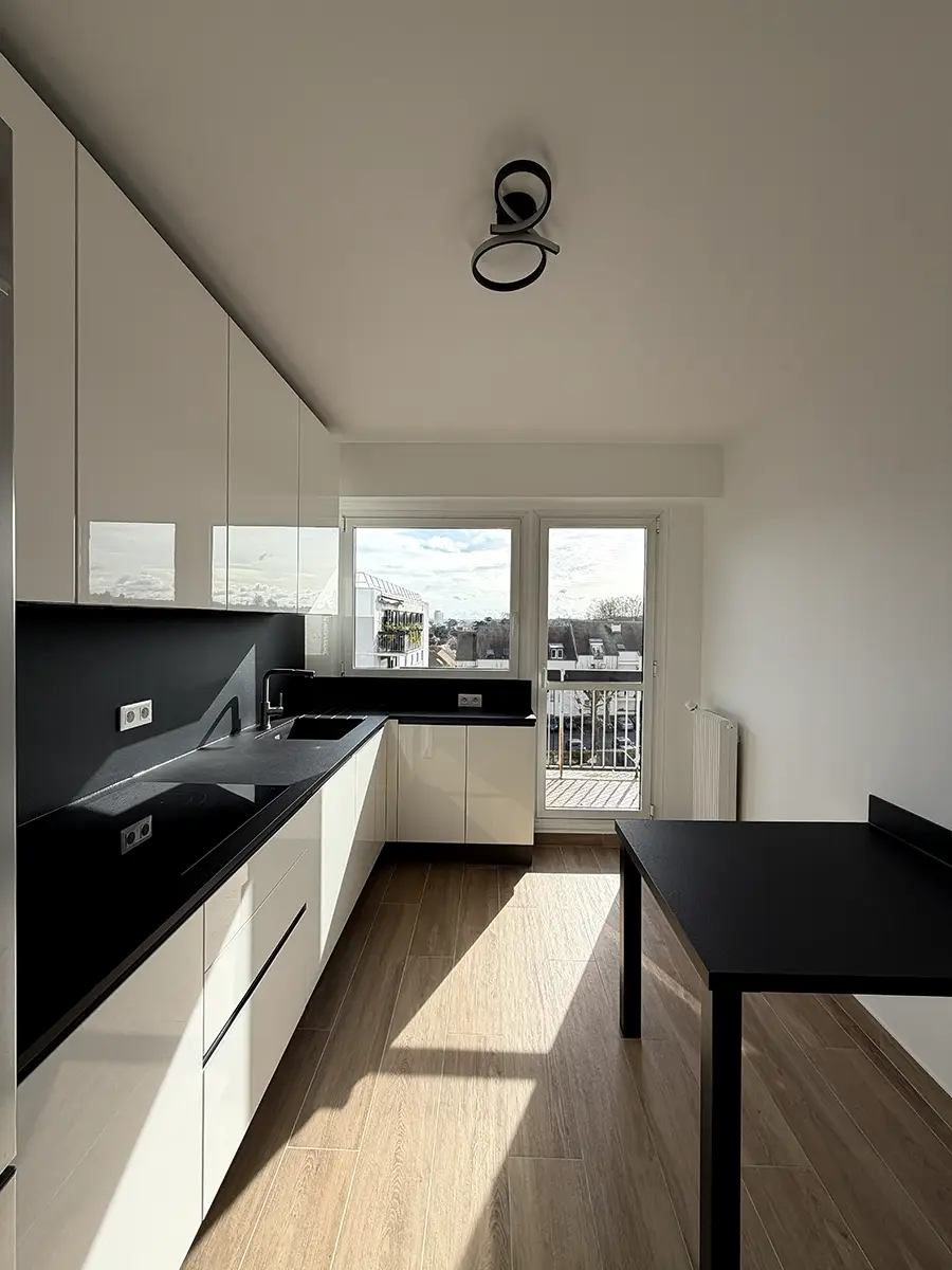 vue cuisine après travaux