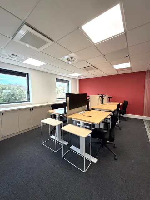 bureaux aménagés