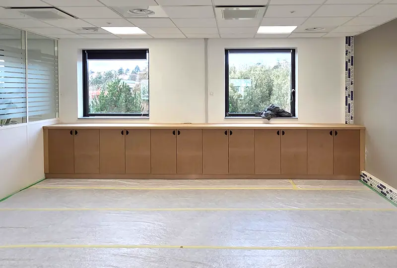 travaux d'aménagements de bureaux